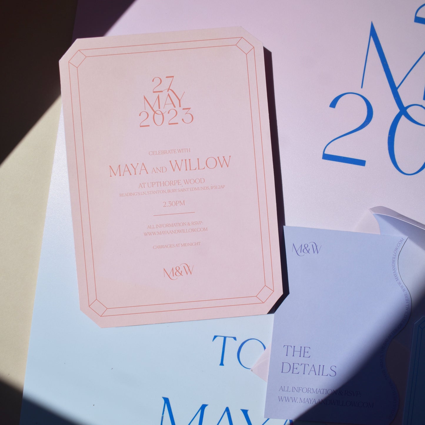 Wedding Jewels - Semi-Custom Wedding Stationery