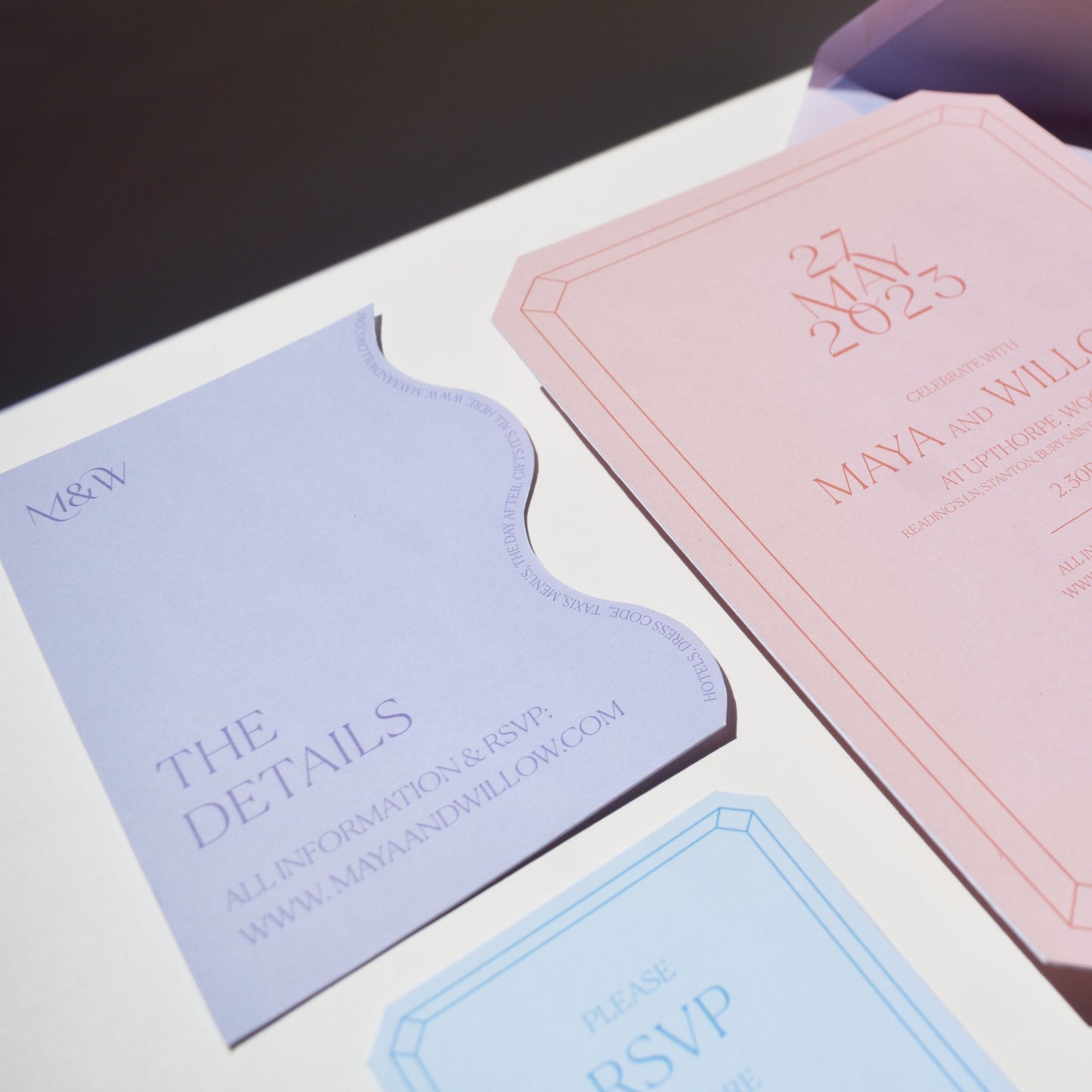 Wedding Jewels - Semi-Custom Wedding Stationery