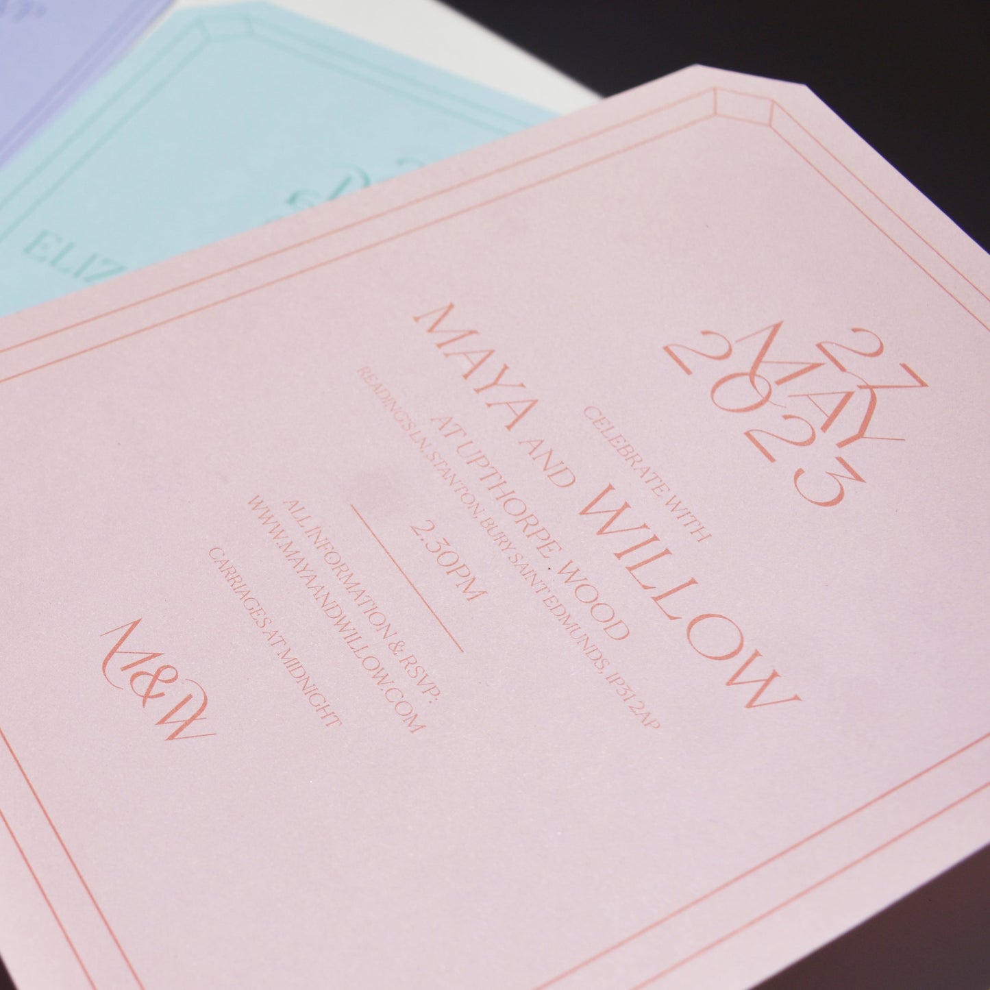 Wedding Jewels - Semi-Custom Wedding Stationery