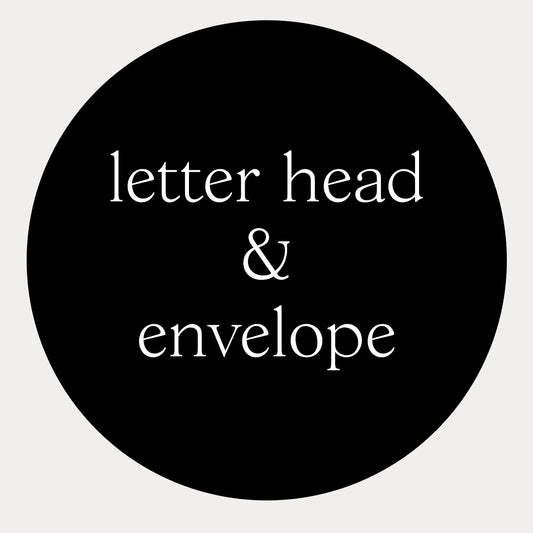 Letter head & Envelope design