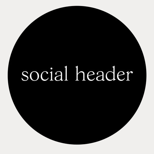 Social header designs