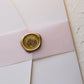 Script Font Wax Stamp & Seals