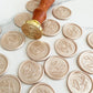 Handwritten Font Wax Stamp & Seals
