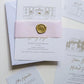 Script Font Wax Stamp & Seals